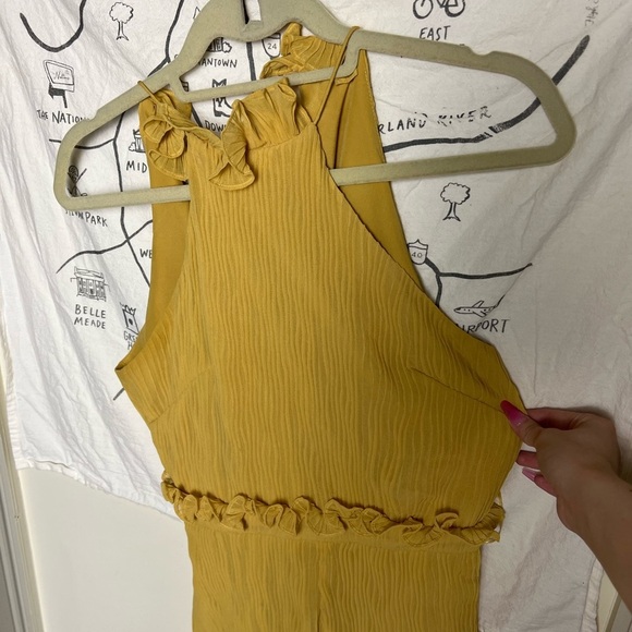 Keepsake Skylines Playsuit in Golden Yellow Small - Picture 5 of 9